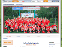 Tablet Screenshot of ftf.sportsoffice.com